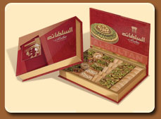 Assortiment de 8 p�tisseries orientales (350 g - 70 pi�ces) Patisserie Orientale Al-Sultan